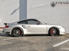2011 silver Porsche 911 Turbo wallpapers