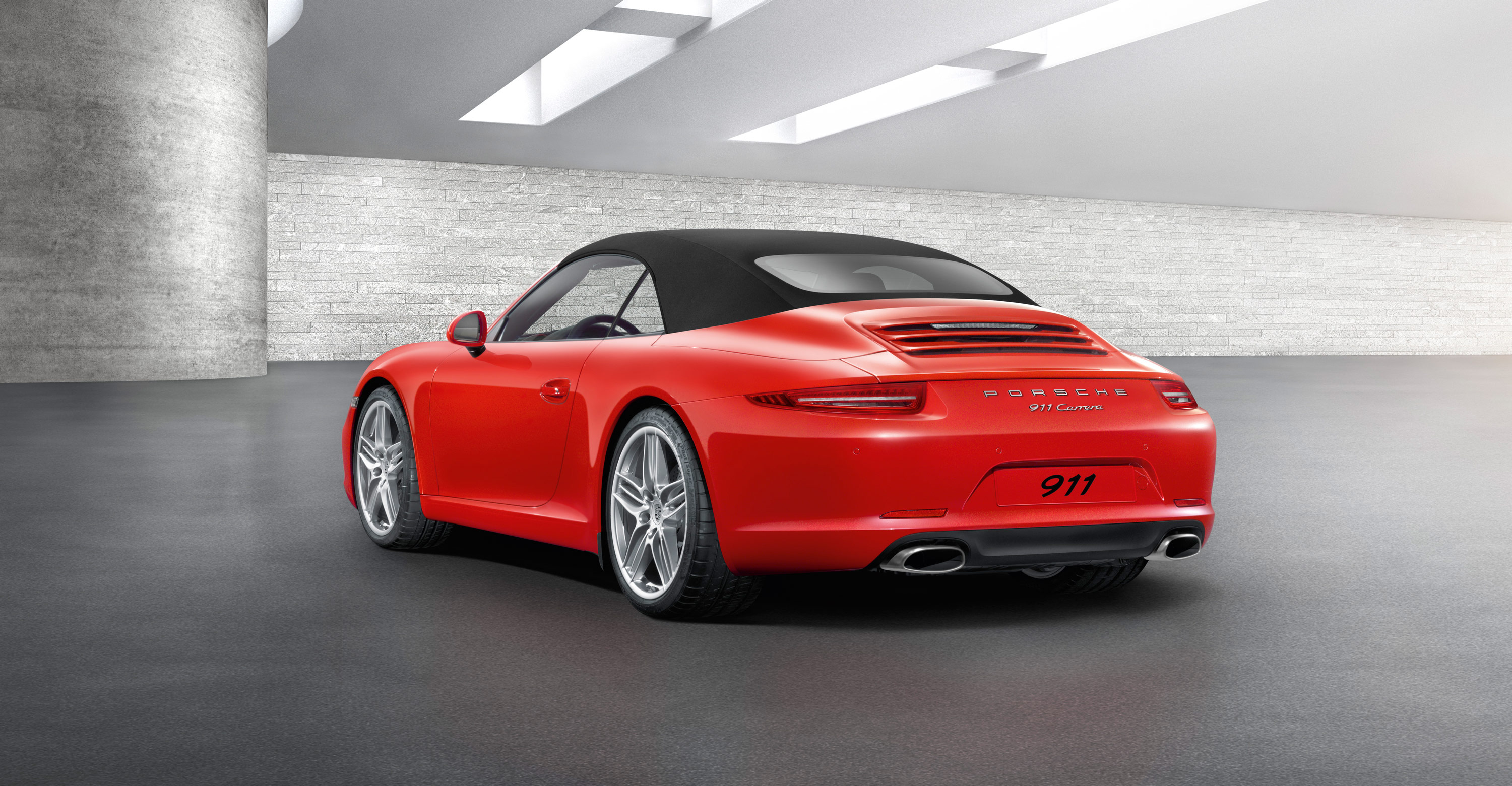 2012 Red Porsche 911 Carrera cabriolet wallpapers