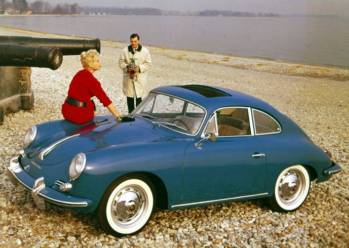 Car girl and Porsche Porsche Photogallery vol4