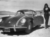 Car girl and Porsche 356