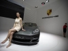 Car Girl and Porsche