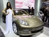 Car Girl and Porsche