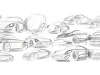 Porsche concept: scale model Porsche 911