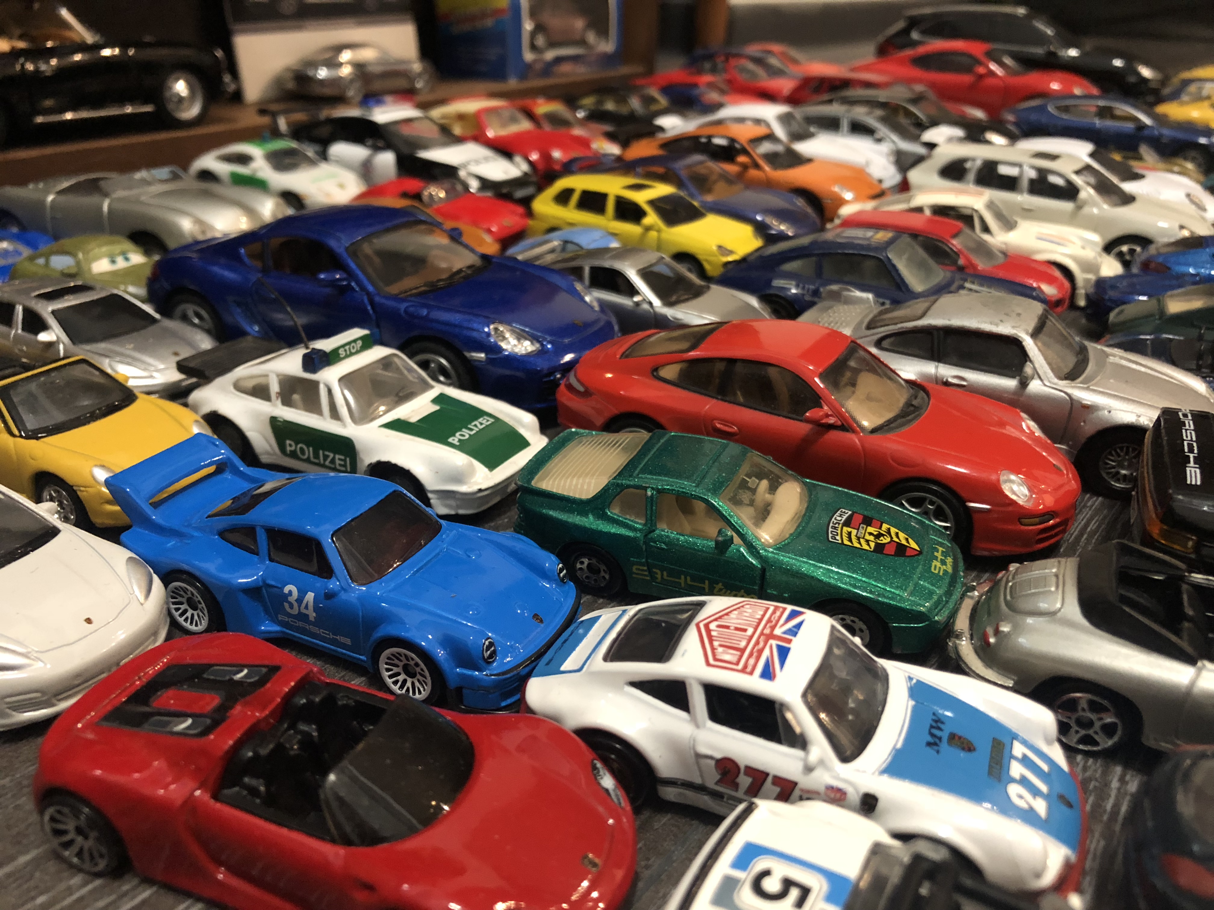 For sale Porsche Diecast Vehicle Collection Porsche diecast lot 176 pcs