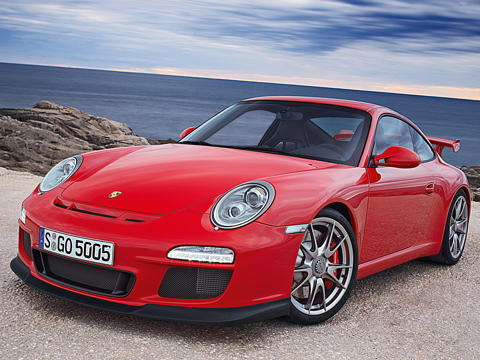 2010 Red Porsche 911 GT3 wallpapers