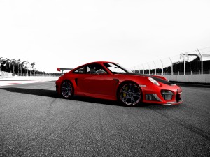 Red Porsche 911