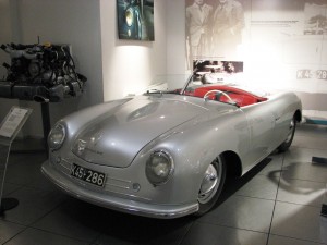 Porsche 356 Nr.1 Roadster 1948 at Porsche museum