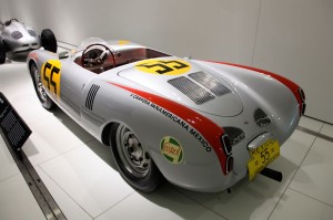 1956 Porsche 550 A Spyder at Porsche museum