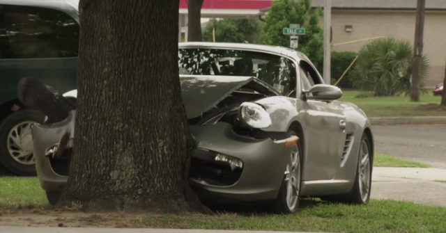 Porsche crash - jeff who lives at home Porsche Boxster