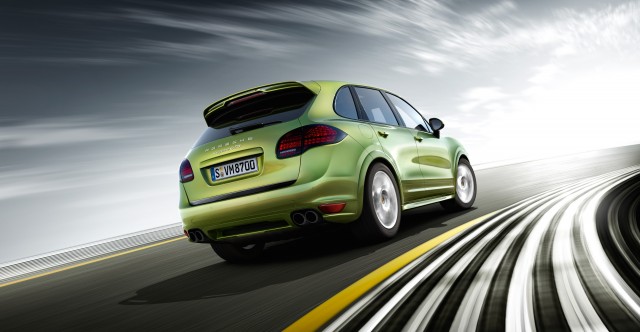 2012 Porsche Cayenne GTS 2012 Porsche Cayenne GTS - Rear angle view