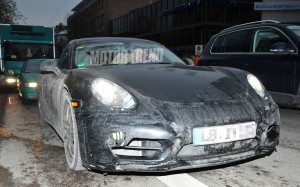Porsche spy shot