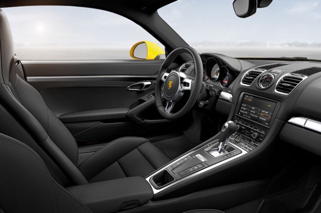 new Porsche Boxster interior